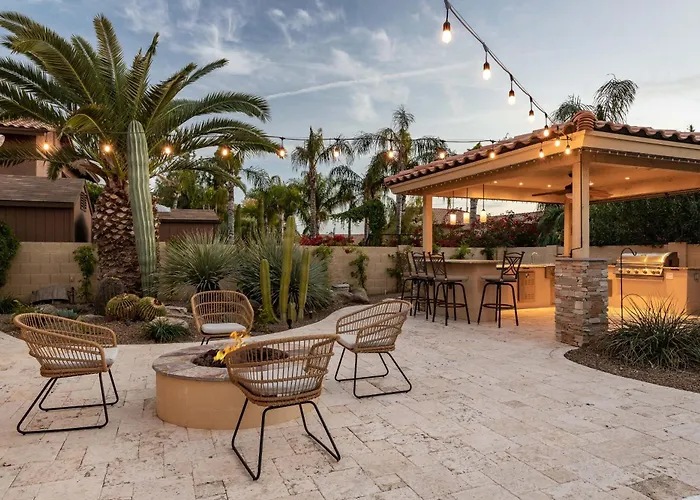 Arch Views Beautifully Designed With Swimming Pool Table And Phoenix